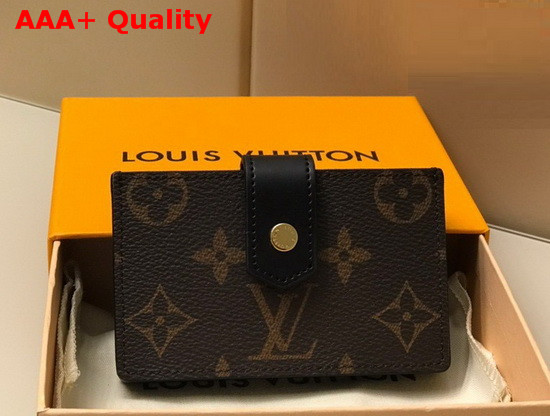 Louis Vuitton Card Holder Black Replica