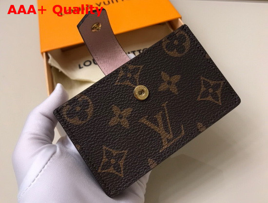 Louis Vuitton Card Holder Rose Ballerine M69761 Replica