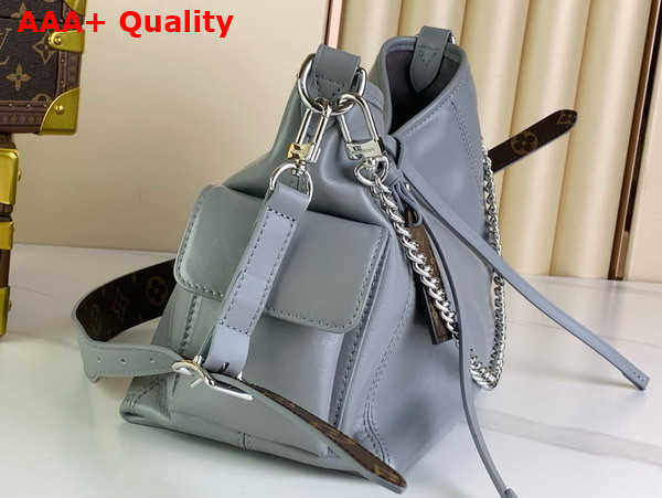 Louis Vuitton Carryall Cargo PM Trianon Gray Lambskin Leather M12579 Replica