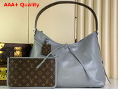 Louis Vuitton Carryall Dark MM Trianon Gray Lambskin Leather M12583 Replica