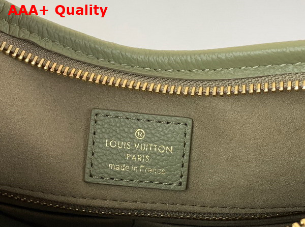 Louis Vuitton Carryall PM Bag Bicolor Monogram Empreinte Leather Light Khaki and Cream M46672 Replica