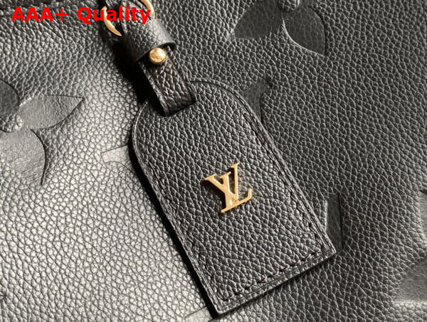 Louis Vuitton Carryall PM Bag in Black Monogram Empreinte Leather M46288 Replica