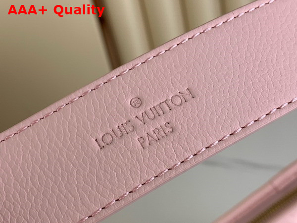 Louis Vuitton Carryall PM Bag in Pink Opale Monogram Empreinte Leather Replica