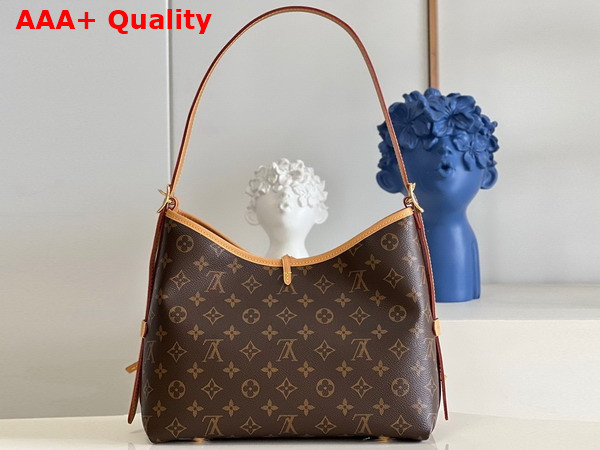 Louis Vuitton Carryall PM Handbag Monogram Coated Canvas M46203 Replica