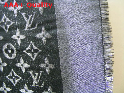 Louis Vuitton Cashmere Louis Vuitton Scarf Black Replica