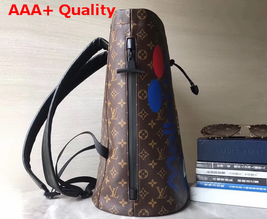 Louis Vuitton Chalk Backpack Brown Monogram Canvas M44615 Replica