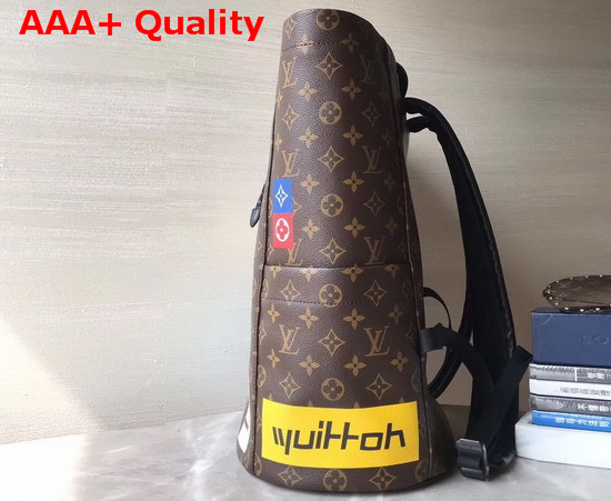 Louis Vuitton Chalk Backpack Brown Monogram Canvas M44615 Replica