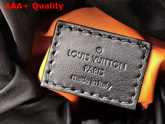 Louis Vuitton Chalk Nano Bag Monogram Shadow Calf Leather and Black Hardware M44628 Replica