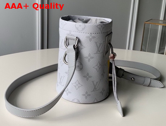 Louis Vuitton Chalk Nano Bag Monogram White Canvas M44631 Replica