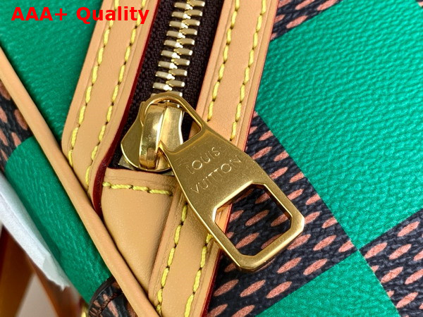 Louis Vuitton Chess Messenger in Green Damier Pop Coated Canvas N40563 Replica