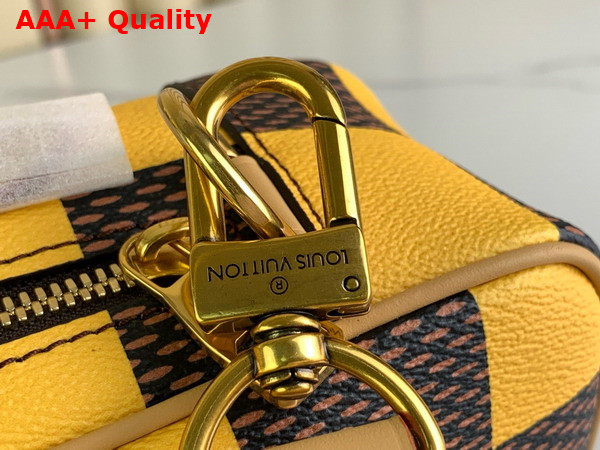 Louis Vuitton Chess Messenger in Yellow Damier Pop Coated Canvas N40562 Replica