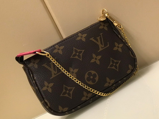 Louis Vuitton Christmas 2020 Edition of the Mini Pochette Accessoires in Monogram Canvas M69752 Replica