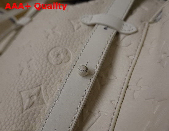 Louis Vuitton Christopher Backpack GM White Taurillon Leather M53286 Replica