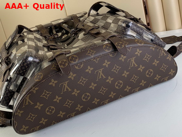 Louis Vuitton Christopher Backpack in Monogram Chess Coated Canvas and PVC M20865 Replica