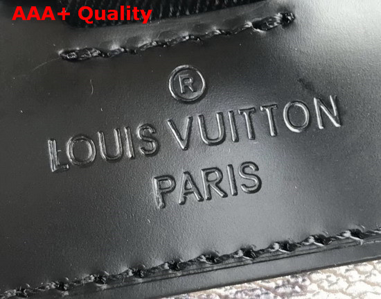 Louis Vuitton Christopher Backpack in Silver Monogram Canvas and Monogram Eclipse Canvas Replica