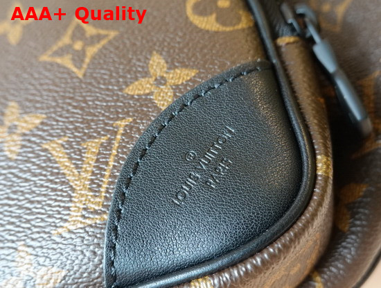 Louis Vuitton Christopher Bumbag Monogram Macassar Coated Canvas and Cowhide Leather M45337 Replica