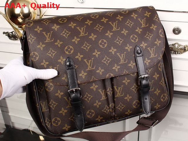 Louis Vuitton Christopher Messenger Monogram Macassar Canvas Replica