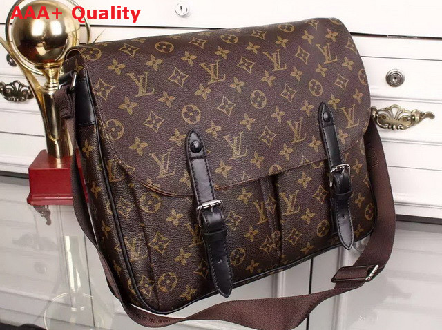 Louis Vuitton Christopher Messenger Monogram Macassar Canvas Replica