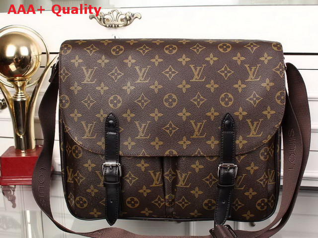 Louis Vuitton Christopher Messenger Monogram Macassar Canvas Replica