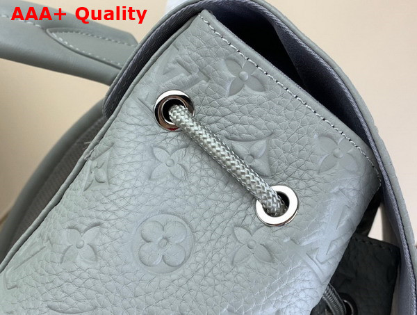 Louis Vuitton Christopher PM Backpack in Mineral Gray Embossed Taurillon Monogram Cowhide Leather M23146 Replica