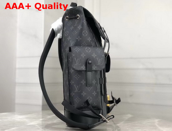 Louis Vuitton Christopher PM Backpack in Monogram Eclipse Canvas Replica