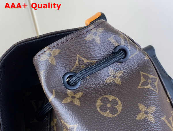 Louis Vuitton Christopher PM Backpack in Radiant Sun Monogram Macassar Coated Canvas M46699 Replica