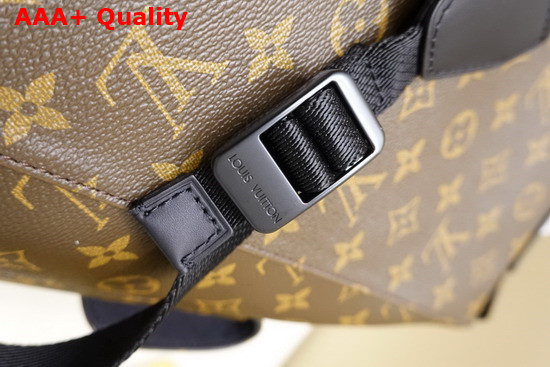 Louis Vuitton Christopher PM Monogram Canvas with Matte Black Trim Embroidered Patches of the LV Friends Virgil Abloh Introduced in His Zoom with Friends Animated Film M45617 Replica