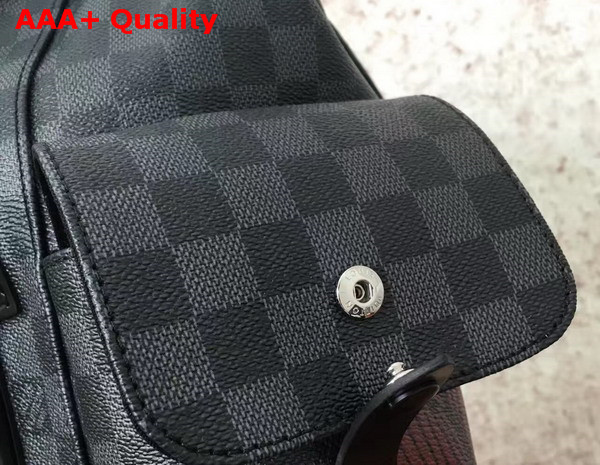 Louis Vuitton Christopher PM in Damier Graphite Canvas Decorated with Rope Pattern N41709 Replica