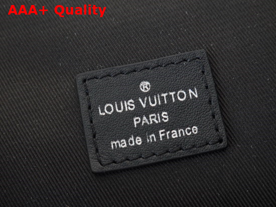 Louis Vuitton Christopher Slim Backpack in Black Taurillon Leather M58644 Replica