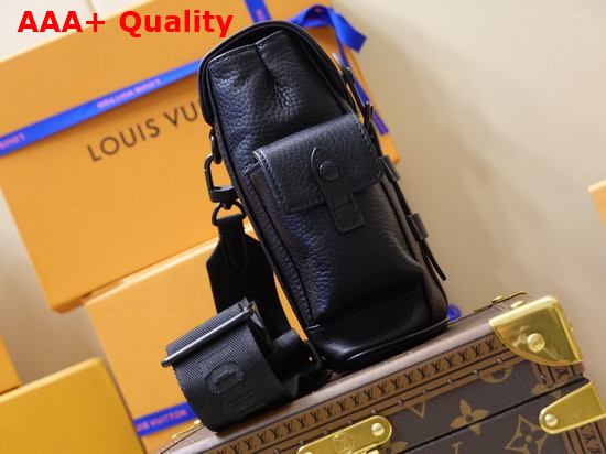 Louis Vuitton Christopher XS in Black Taurillon Leather M58495 Replica