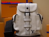 Louis Vuitton Christopher XS in White Taurillon Leather M58493 Replica