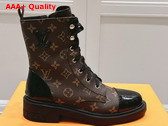 Louis Vuitton Citizen Flat Ranger Boot in Monogram Canvas Replica