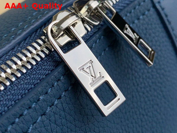 Louis Vuitton City Keepall Bag in Atlantic Blue Cowhide Leather Replica