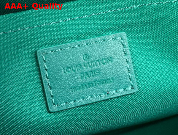 Louis Vuitton City Keepall Bag in Green Aerogram Cowhide Leather Replica