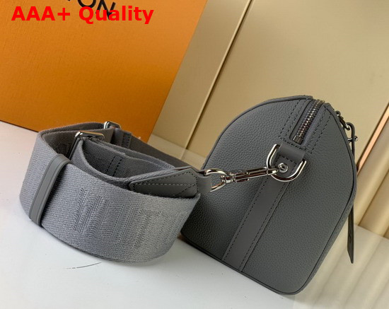 Louis Vuitton City Keepall Gray Aerogram Cowhide Leather M59328 Replica