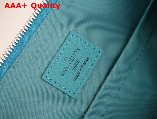 Louis Vuitton City Keepall Teal and White Damier Pattern N50076 Replica