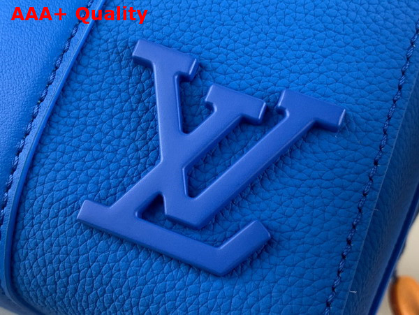 Louis Vuitton City Keepall in Bright Blue Cowhide Leather M22486 Replica