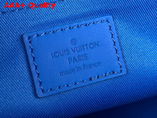 Louis Vuitton City Keepall in Bright Blue Cowhide Leather M22486 Replica