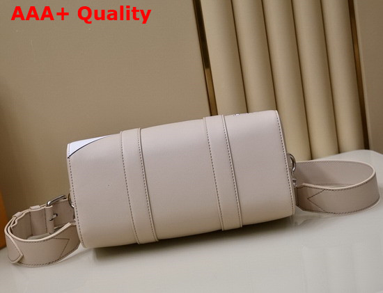 Louis Vuitton City Keepall in Cream Calf Leather Replica