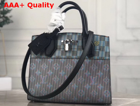 Louis Vuitton City Steamer PM Monogram LV Pop Blue Replica