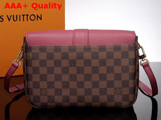 Louis Vuitton Clapton Damier Ebene Raisin Replica