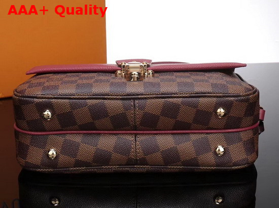 Louis Vuitton Clapton Damier Ebene Raisin Replica