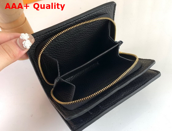 Louis Vuitton Clea Wallet Black Monogram Empreinte Embroidered M81139 Replica