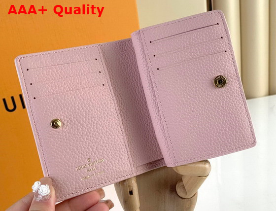 Louis Vuitton Clea Wallet Pink Monogram Empreinte Embroidered M81212 Replica