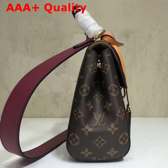 Louis Vuitton Cluny BB Monogram Braided Leather Handle M43982 Replica