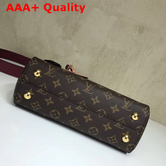 Louis Vuitton Cluny BB Monogram Braided Leather Handle M43982 Replica