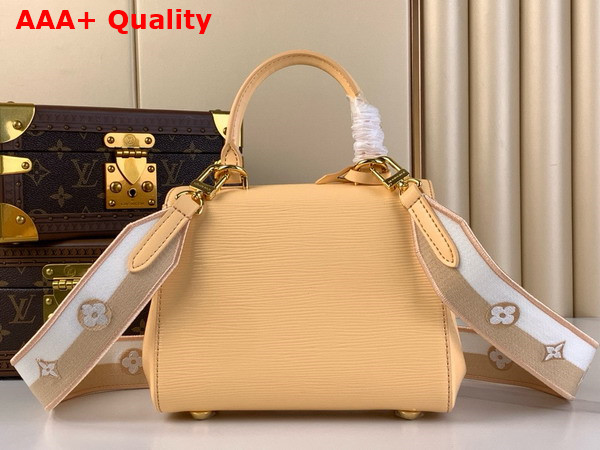 Louis Vuitton Cluny Mini Handbag in Beige Epi Leather M24618 Replica