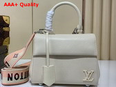 Louis Vuitton Cluny Mini Handbag in Quartz Epi Grained Cowhide Leather M58928 Replica