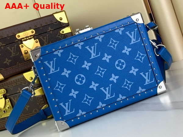 Louis Vuitton Clutch Box in Blue Monogram Canvas M10611 Replica