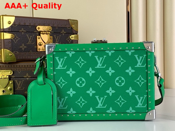 Louis Vuitton Clutch Box in Green Monogram Canvas M11058 Replica